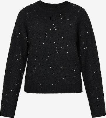 MYMO Pullover in Schwarz: Vorderseite