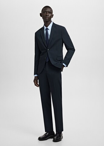 MANGO MAN Slim fit Pants in Blue