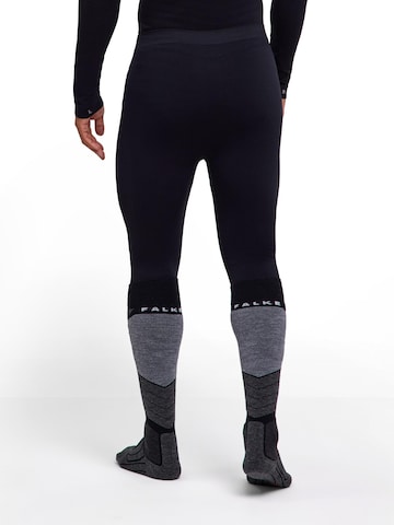 FALKE Skinny Workout Pants '3/4' in Black