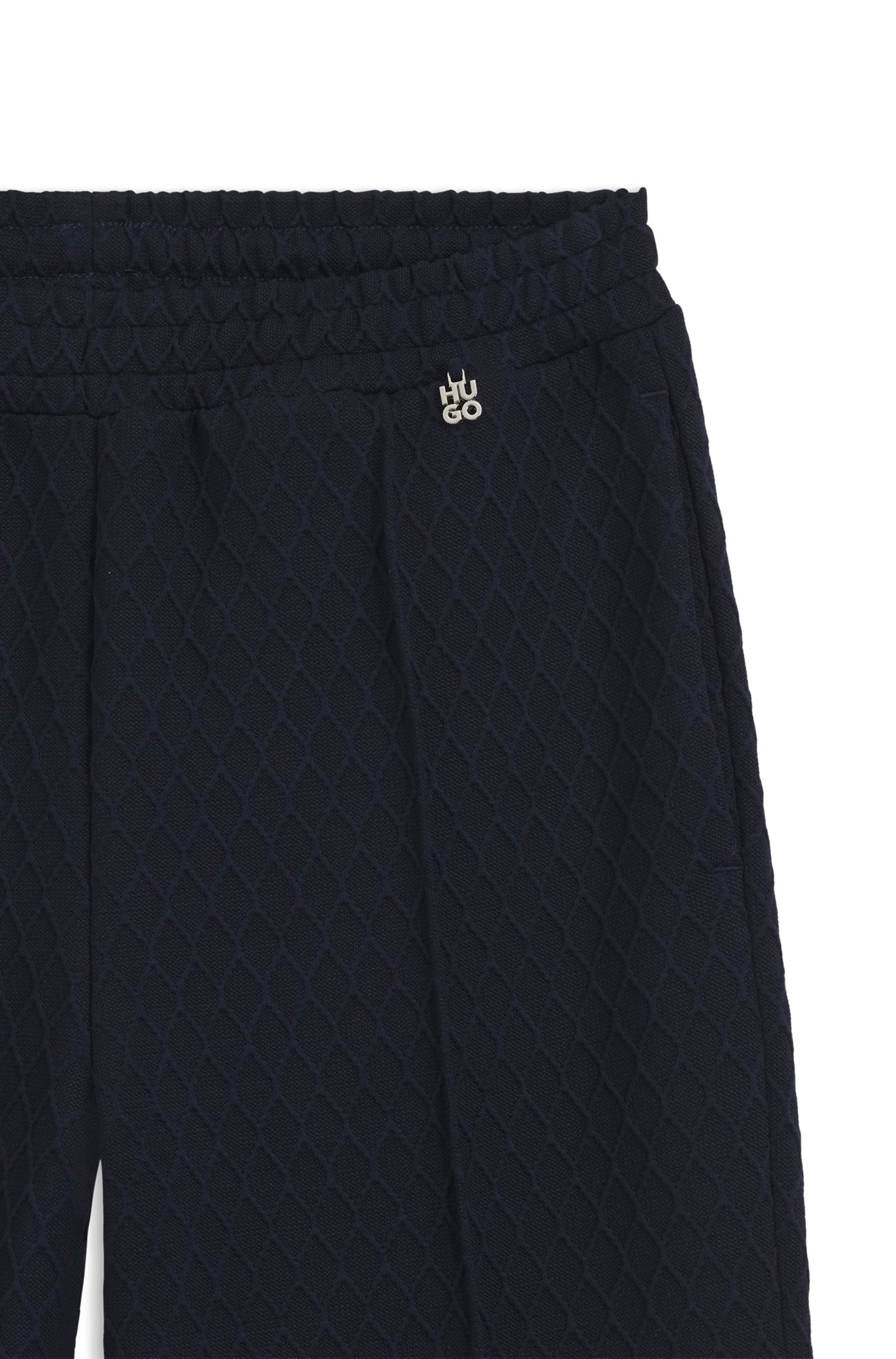 HUGO Loosefit Hose ' Nadrid ' in Blau