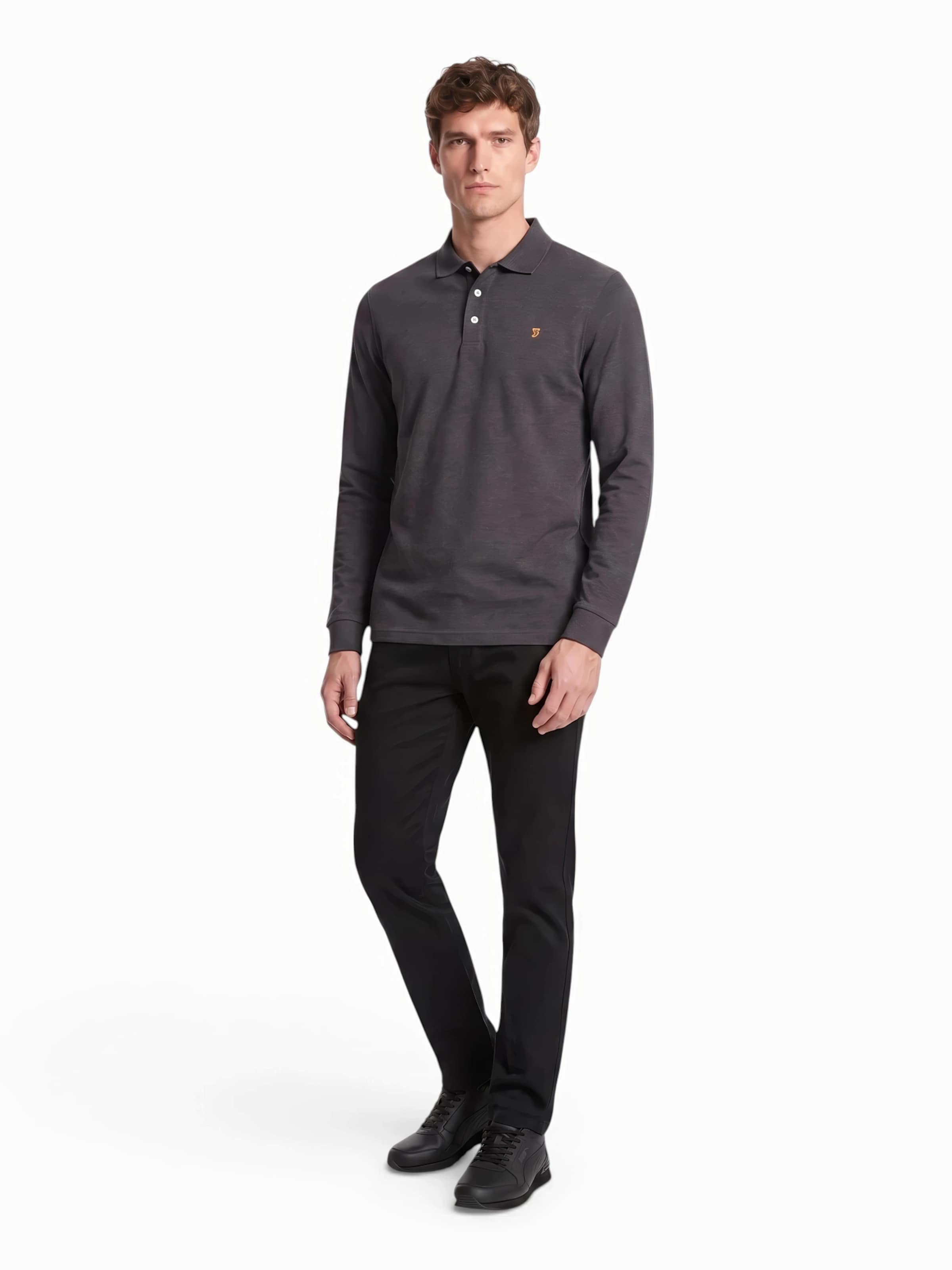 T-Shirt 'CUNNINGHAM' FARAH en noir
