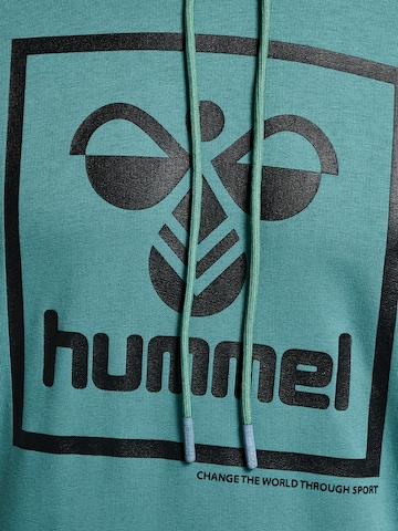 Hummel Sportsweatshirt in Blauw