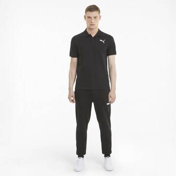 PUMA Performance Shirt 'Essentials' in Black