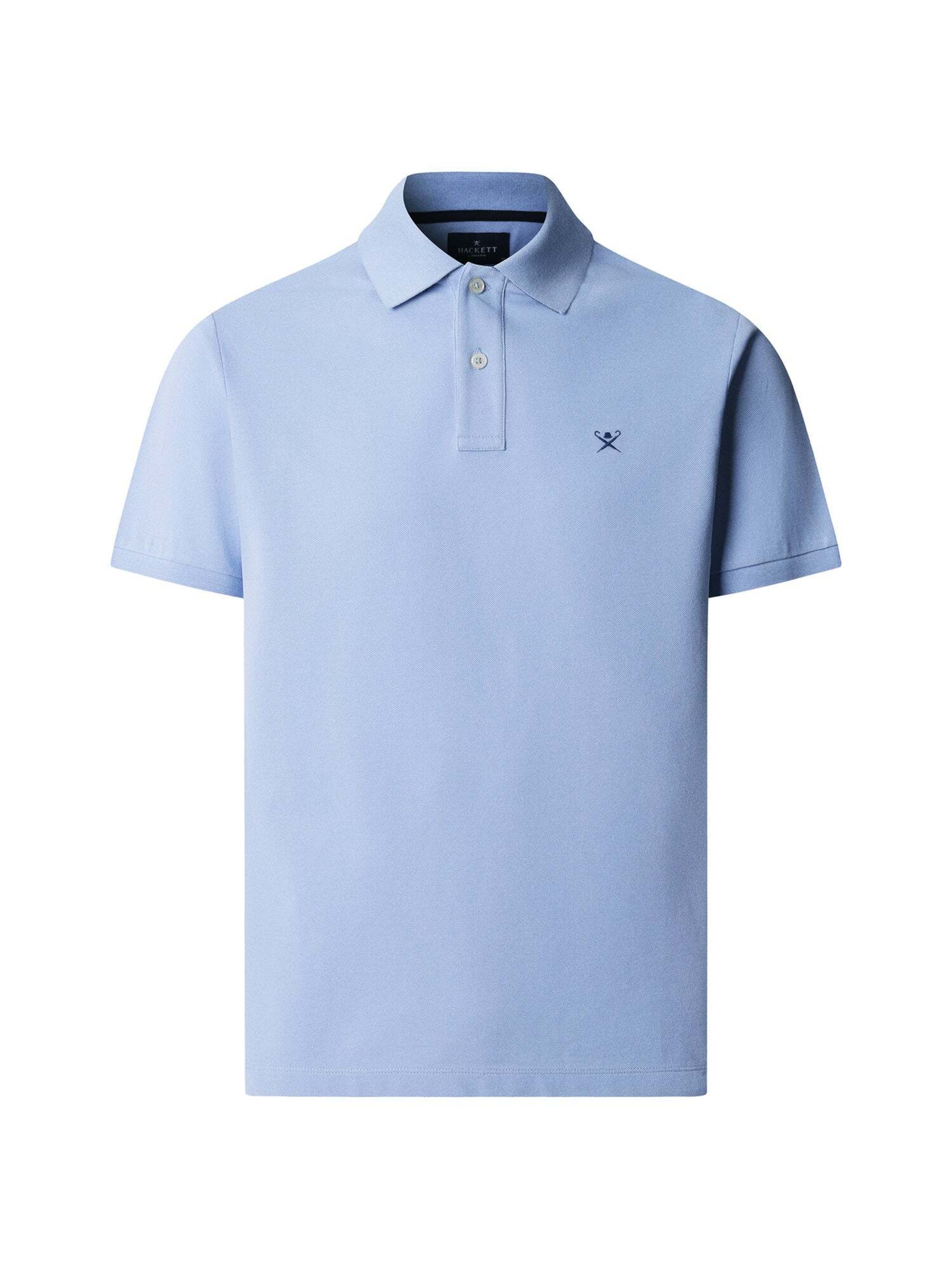 Hackett London Poloshirt in Blau: Vorderseite