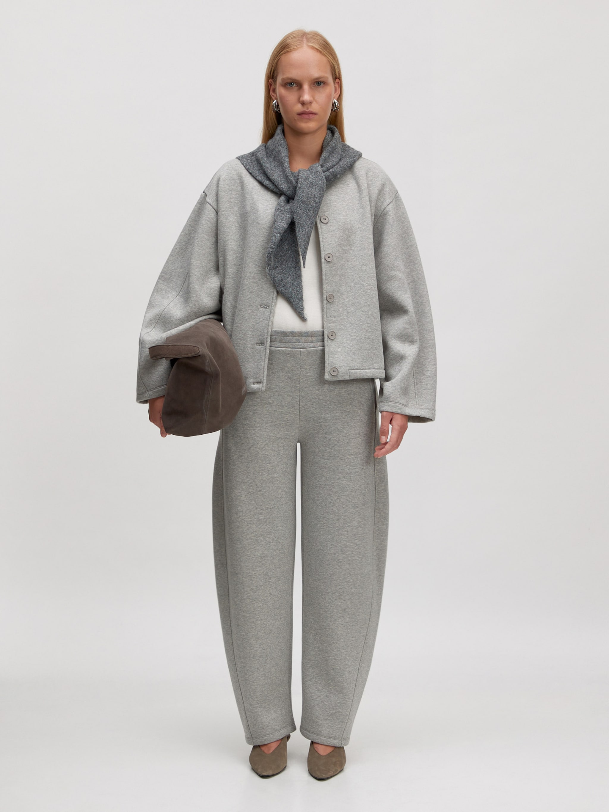 EDITED Producten Broek 'Dylan' Grijs