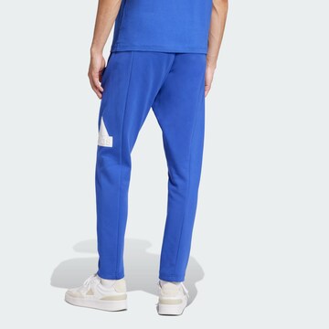 Effilé Pantalon de sport 'Future Icons Badge of Sport' ADIDAS SPORTSWEAR en bleu