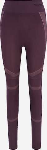 Hummel Sportbroek 'MT Power' in Lila: voorkant