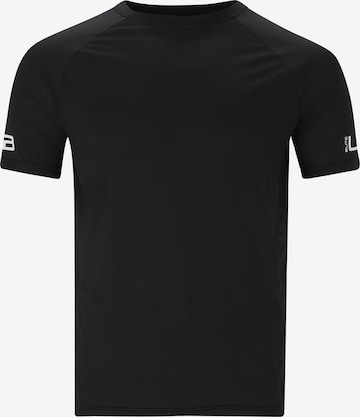 ELITE LAB Performance Shirt 'LAB' in Black: front