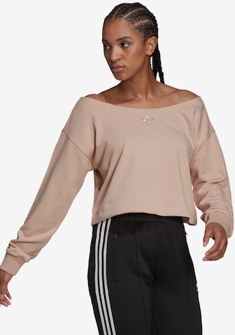 ADIDAS ORIGINALS Sweatshirt i beige