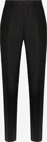 Regular Pantalon 'Tuxedo' Boggi Milano en noir : devant