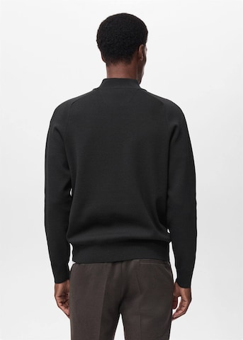 MANGO MAN Sweater 'Casperp' in Black
