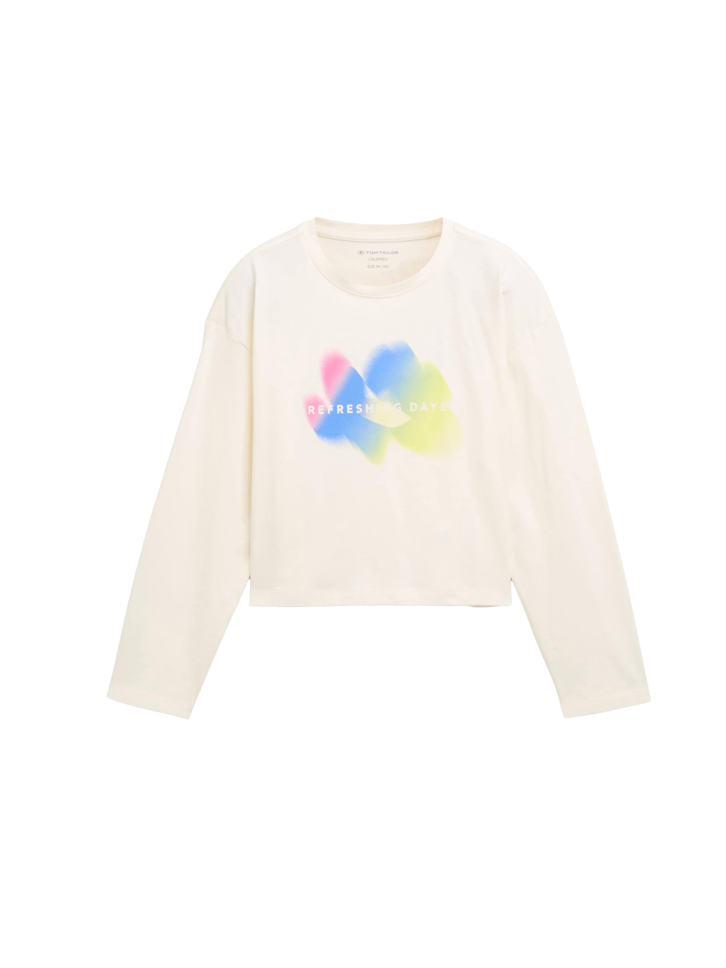 TOM TAILOR - Camiseta en beige: frente