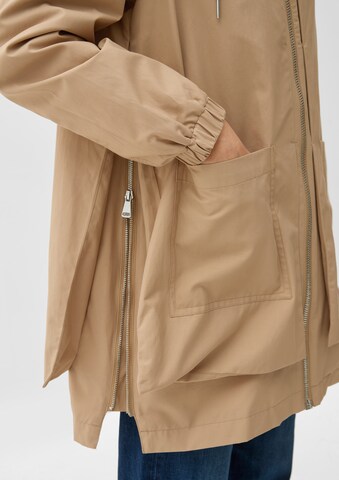 s.Oliver Between-seasons parka in Brown