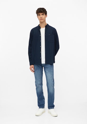 s.Oliver Regular fit Button Up Shirt in Blue