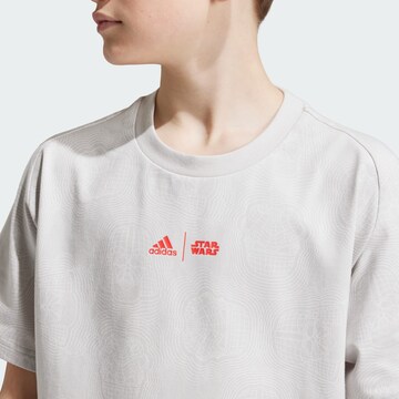 ADIDAS SPORTSWEAR Funktionsshirt 'Star Wars adidas Z.N.E.' in Grau