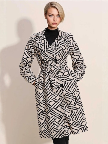 Bigdart - Sobretudo meia-estação em preto: frente