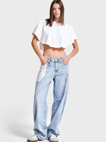 IT'S BASIC Baggy Jeans 'Baggy Mid Rise Jeans' in Blue