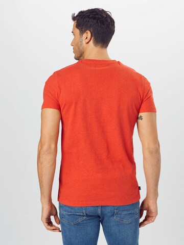 Superdry Ozke Majica | oranžna barva