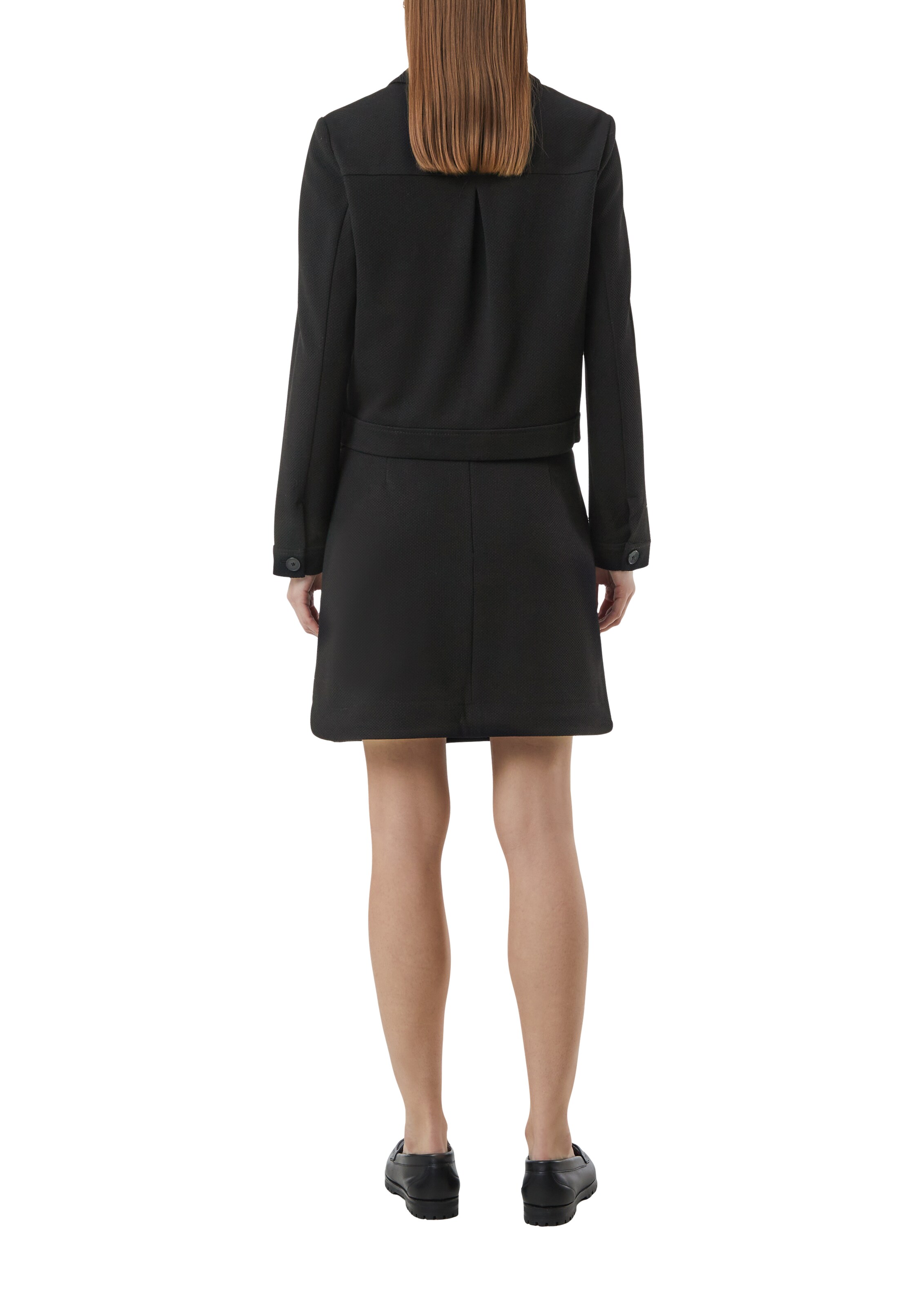 COMMA Prehodna jakna | črna barva: zadnja stran