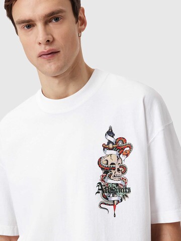 AllSaints Póló 'BLADE' - fehér