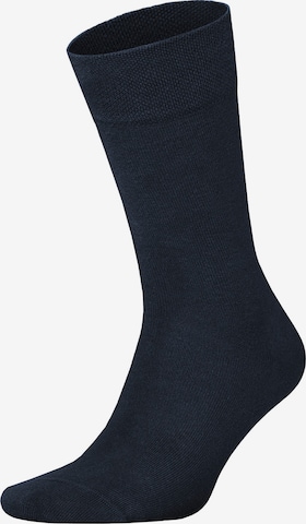 Hudson Socken 'Relax Cotton' in Blau: Vorderseite