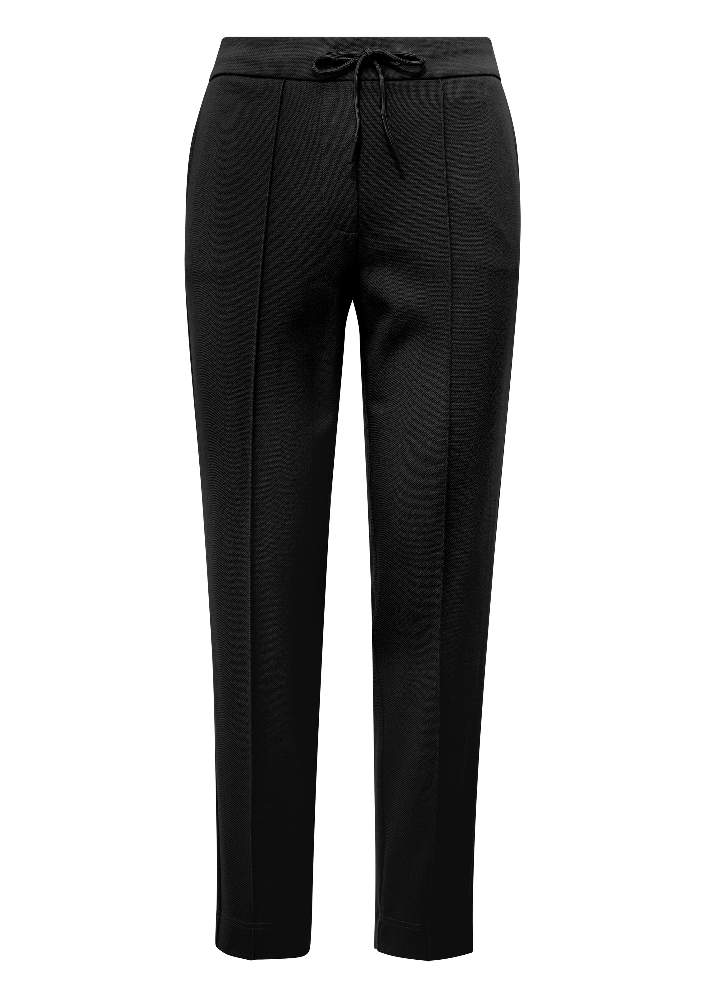 s.Oliver Slimfit Hose in Schwarz: Vorderseite