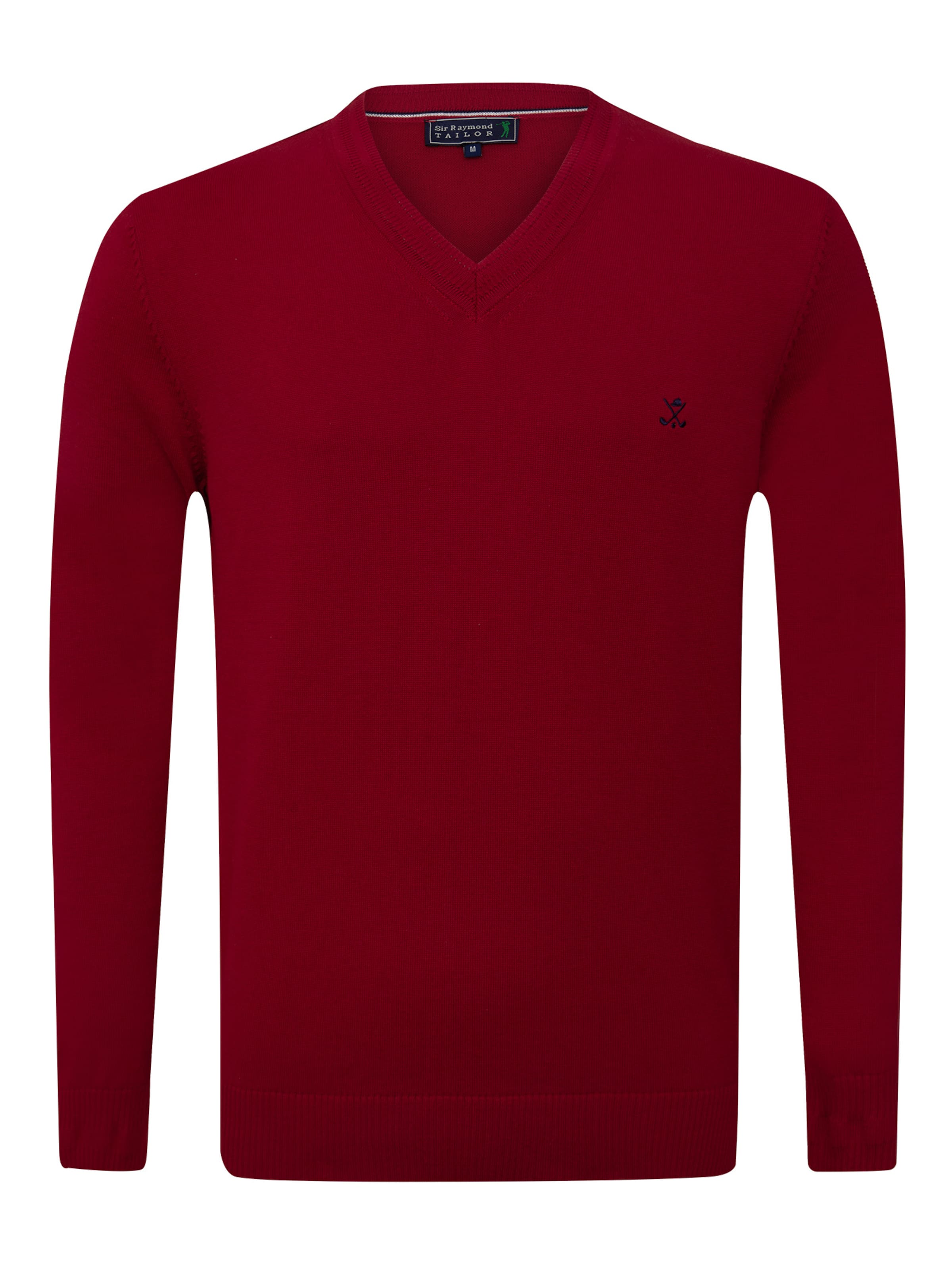 Sir Raymond Tailor Sweater 'Los Angeles' in Bordeaux, Item view