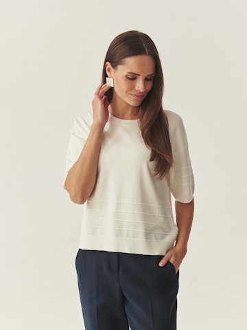 TATUUM Paita 'Patra' värissä valkoinen: etupuoli