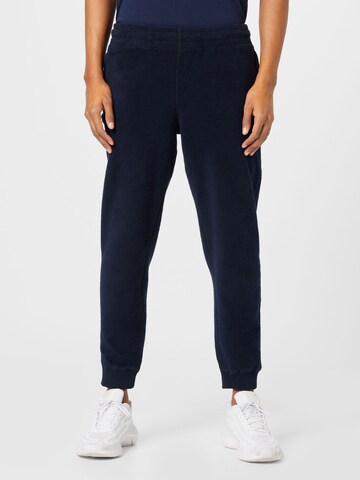 Effilé Pantalon Superdry en bleu : devant