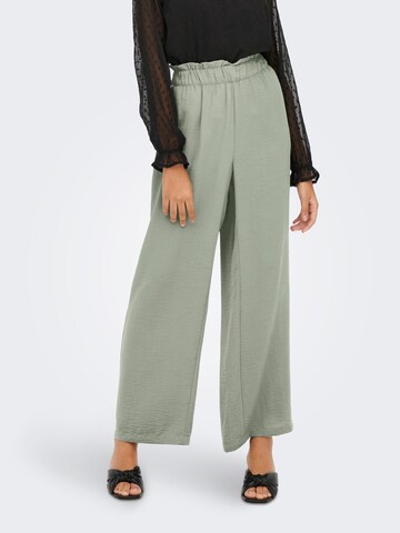 JDY Loose fit Pants 'Gry' in Green: front