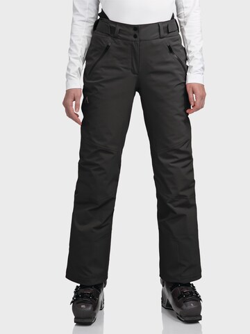 Schöffel Regular Outdoor trousers 'Lizum' in Black: front