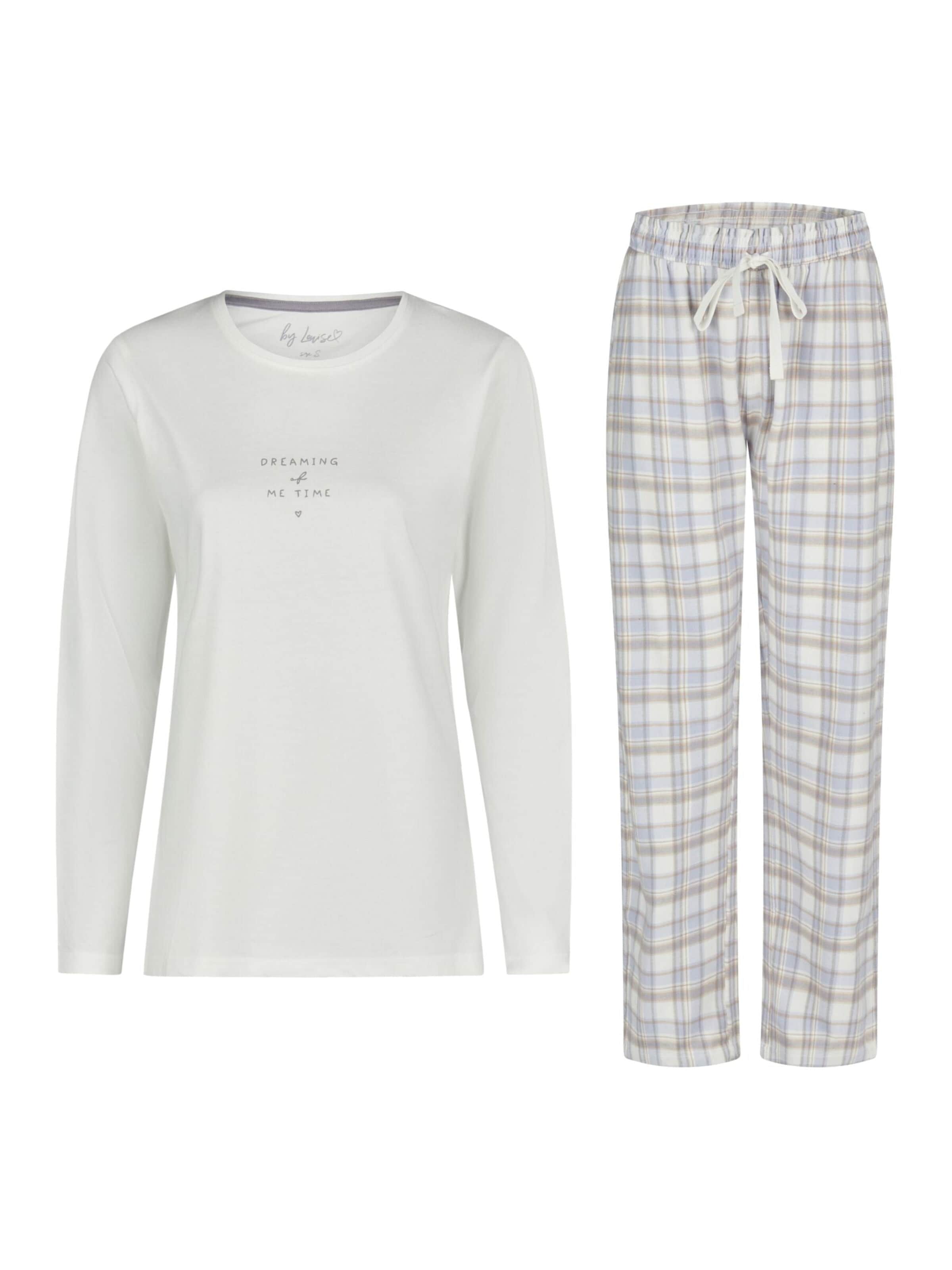 By Louise Pajama in Grey: front