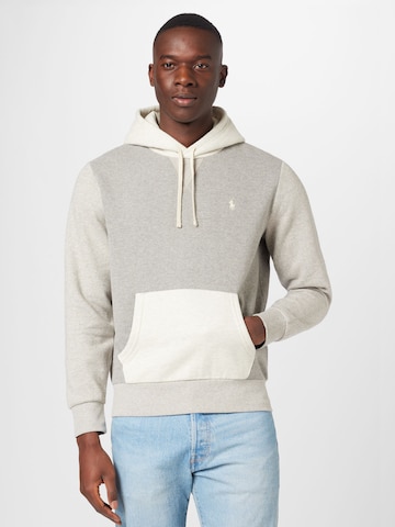 Sweat-shirt Polo Ralph Lauren en gris : devant