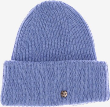 Zwillingsherz Hat & Cap in One size in Blue: front