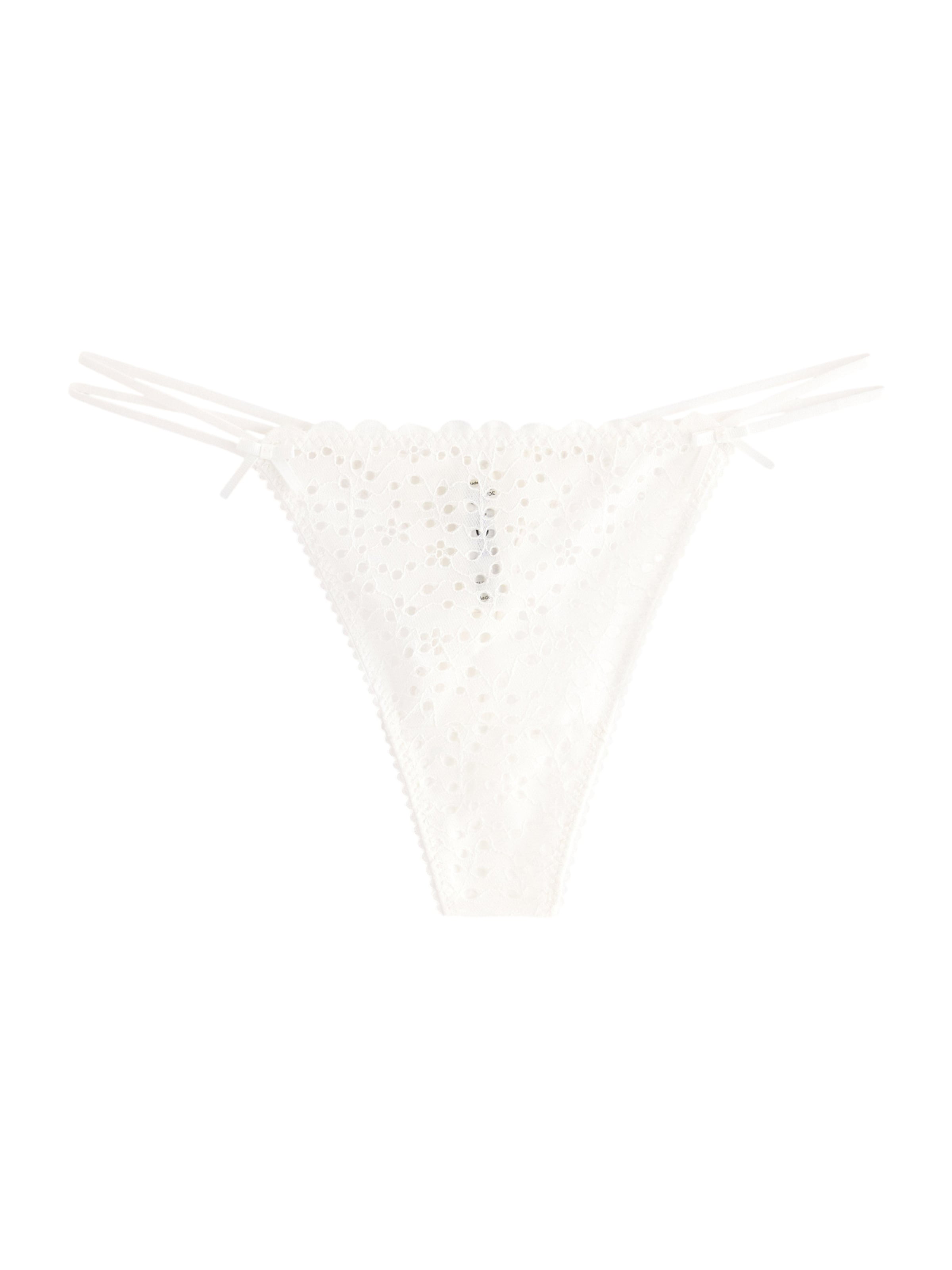 Lindex - Tanga en blanco: frente