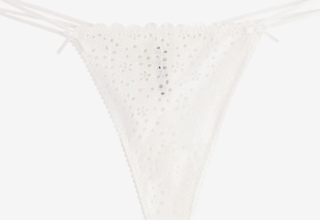 LindexTanga gaćice - bijela boja: prednji dio