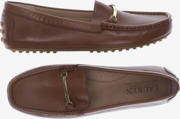 Lauren Ralph Lauren Flats & Loafers in 38 in Brown: front