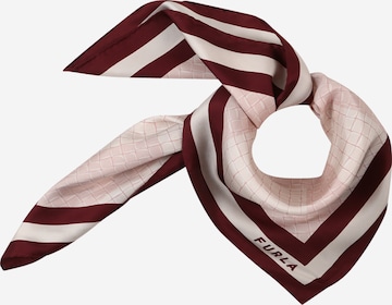 FURLA Scarf 'TORTONA CARRE' i röd: framsida