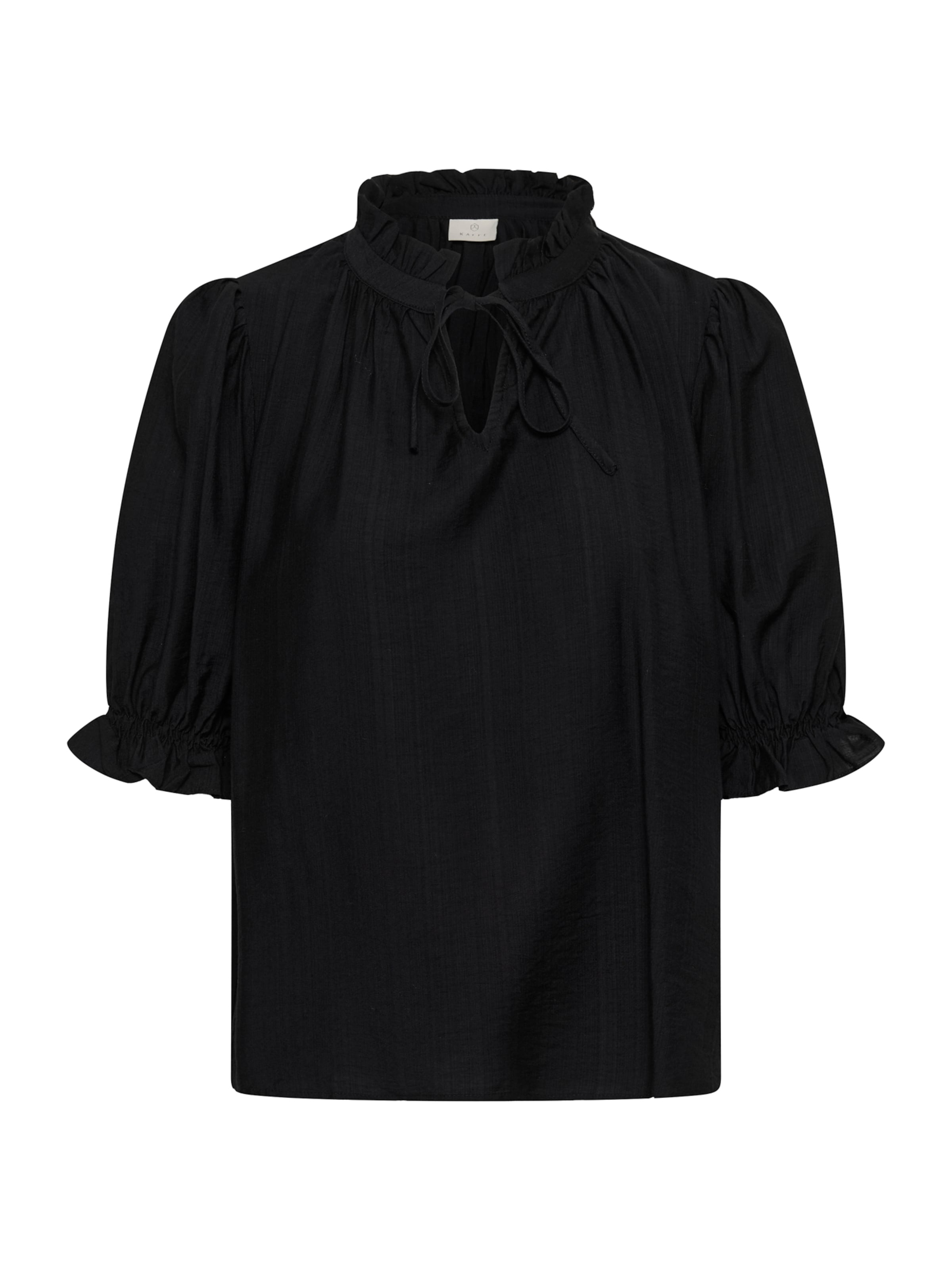 Kaffe Μπλούζα 'KALufia' σε μαύρο: μπροστά