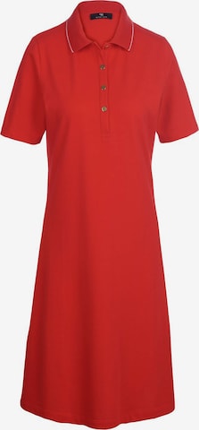 Peter Hahn Polo-Kleid in Rot: predná strana