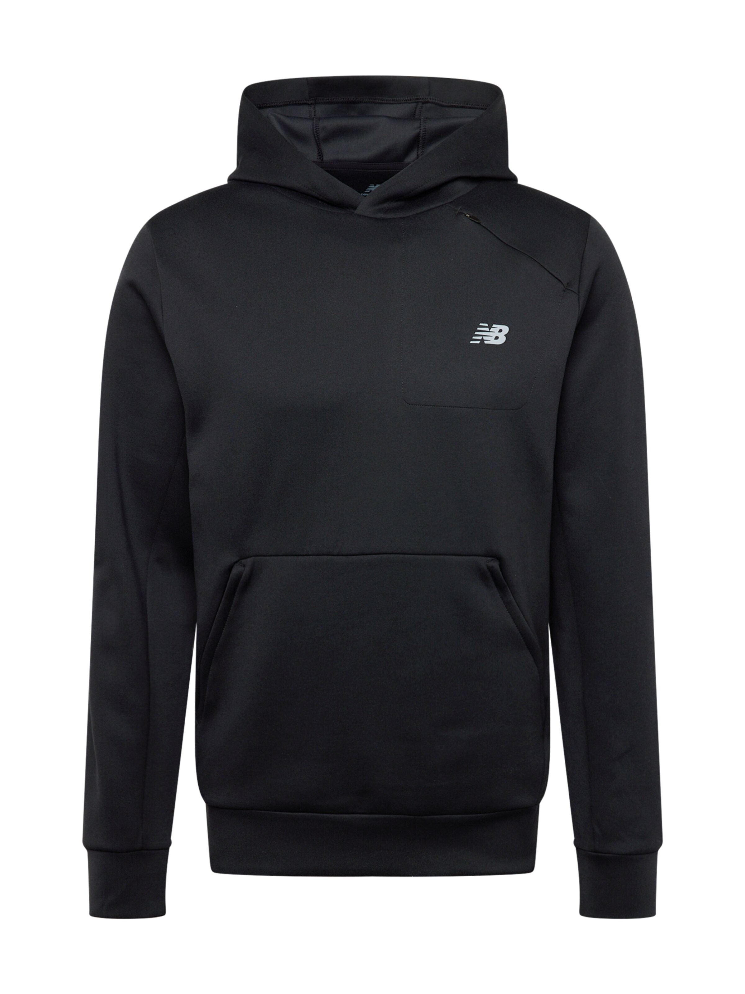Sweat de sport new balance en noir : devant