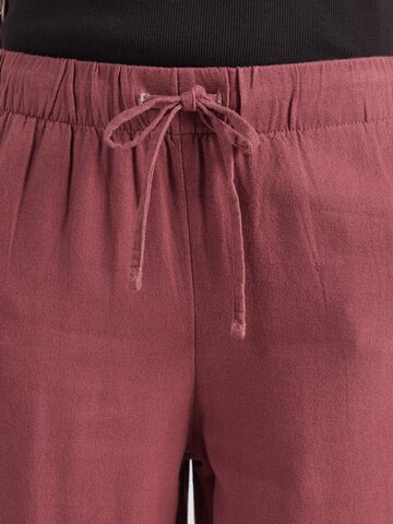 ONLY Široke hlačnice Hlače 'ONLGOA' | roza barva