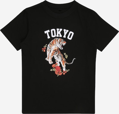 Mister Tee Shirt 'Tokyo' in de kleur Gemengde kleuren / Zwart, Productweergave