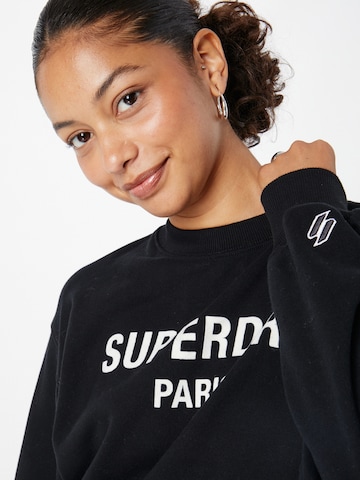 Superdry Sweatshirt in Schwarz