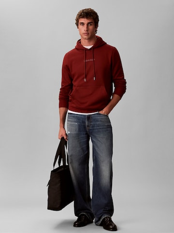Calvin Klein Sweatshirt in Rot