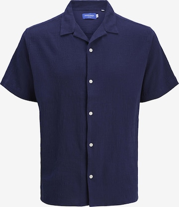 JACK & JONES Overhemd 'JORLuke' in Blauw: voorkant