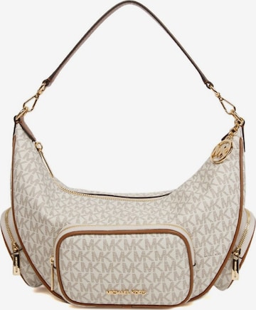 Michael Kors - Bolso de hombro 'Merritt' en beige: frente