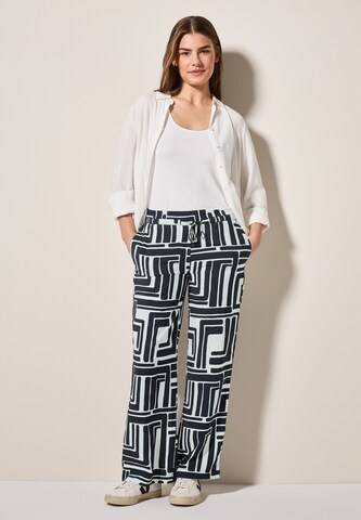 CECIL Loose fit Pants in Blue