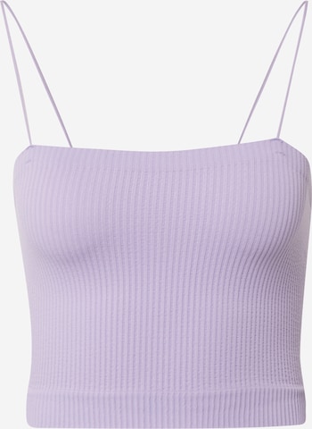 BDG Urban Outfitters Top – fialová: přední strana