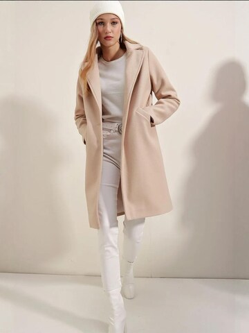 Bigdart - Sobretudo meia-estação em bege